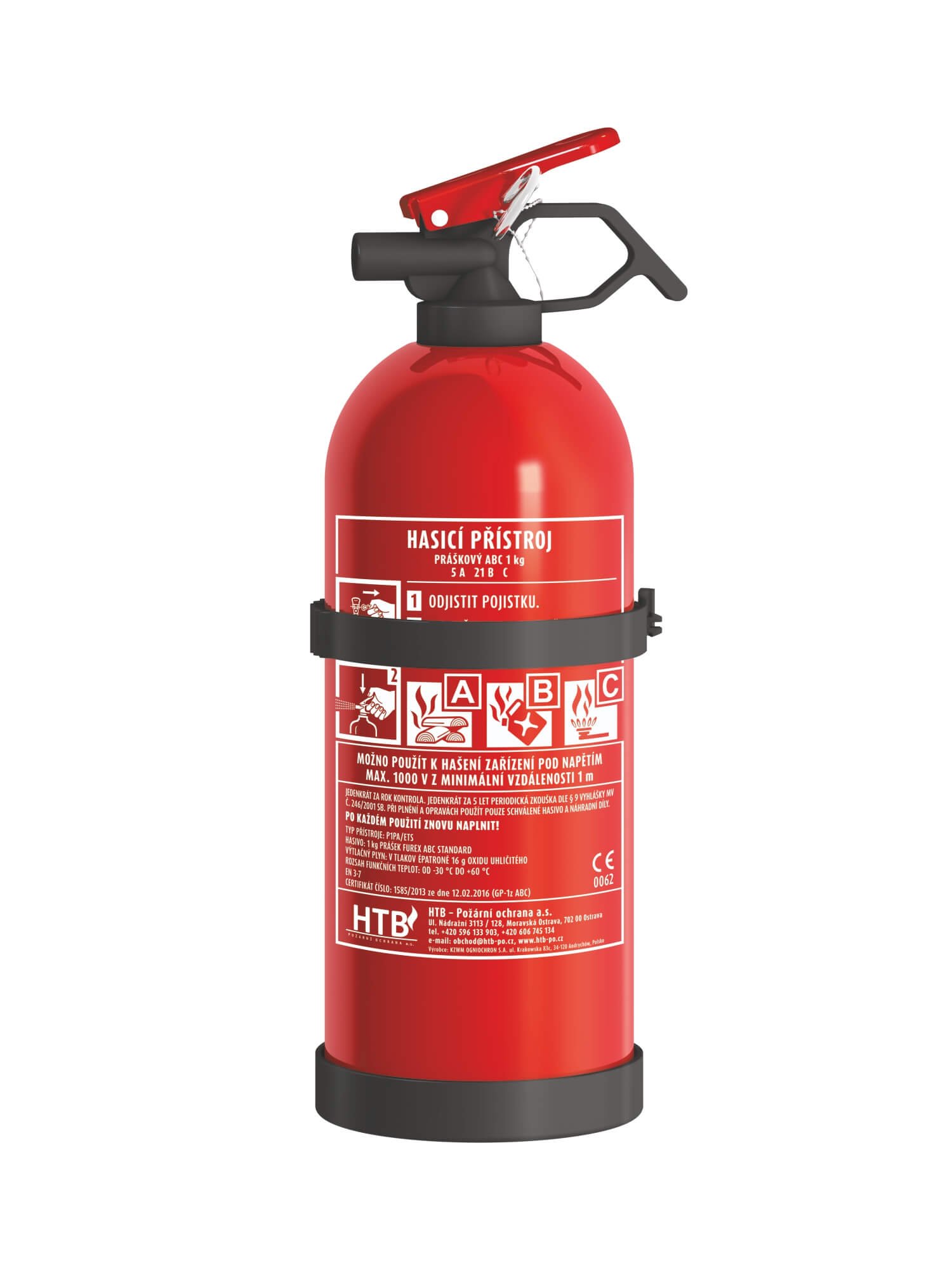 Hasicí přístroj P1B 1kg