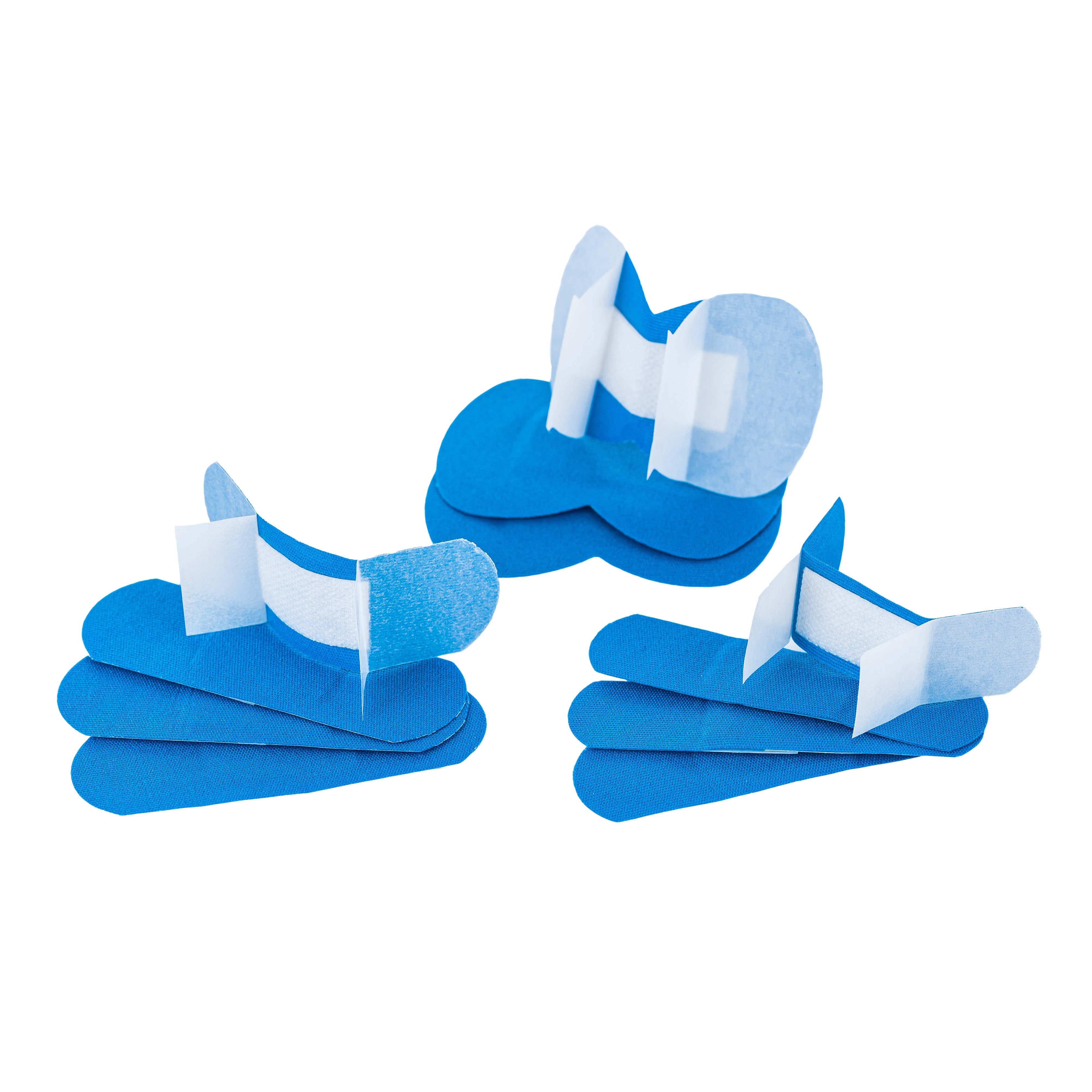 MIX modré detekovatelné náplasti